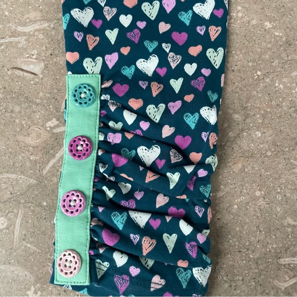 💕NWT Matilda Jane Heart Set 💕 Girls Size 12 Adorable Heart Tunic and Leggings - Picture 10 of 11